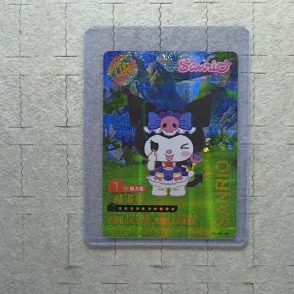 Sanrio Kuromi Wave 6 Booser Set - 13 Piece With Top Load Sleeve - Picture 13 of 16